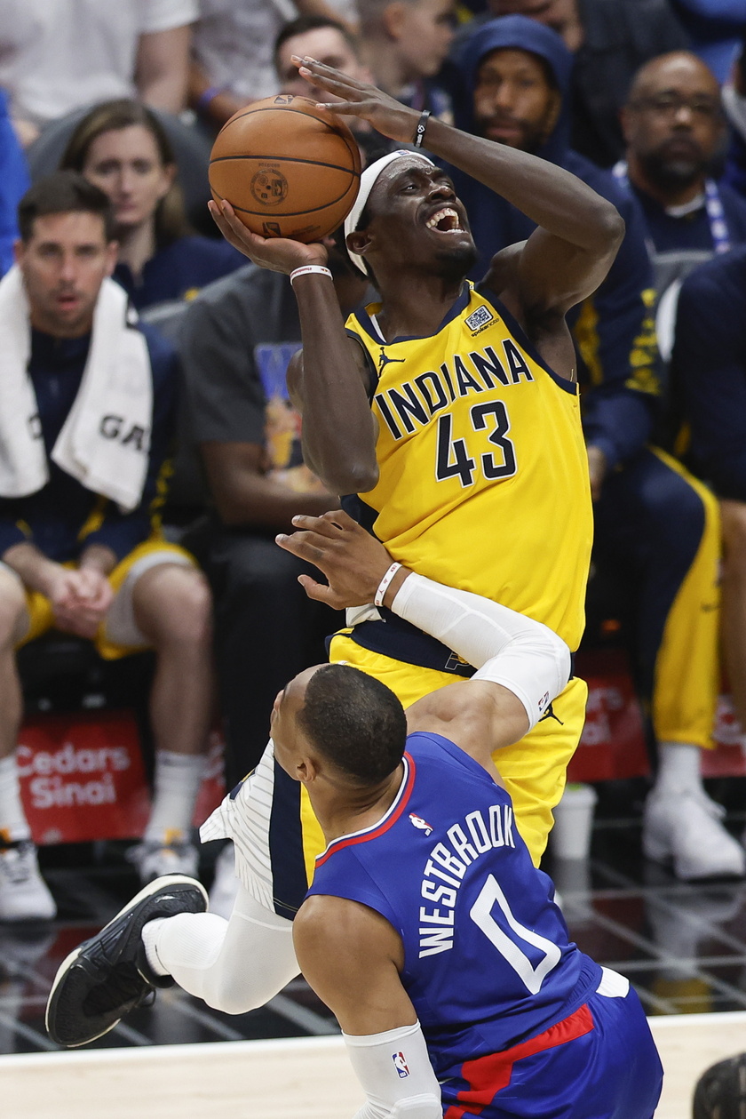 NBA - Los Angeles Clippers vs Indiana Pacers - RIPRODUZIONE RISERVATA