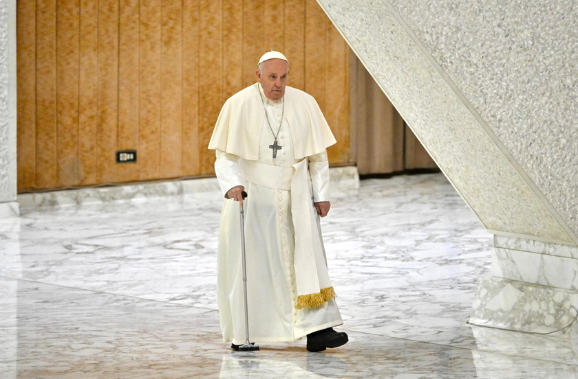 Pope Francis leads his weekly general audience at the Vatican - RIPRODUZIONE RISERVATA