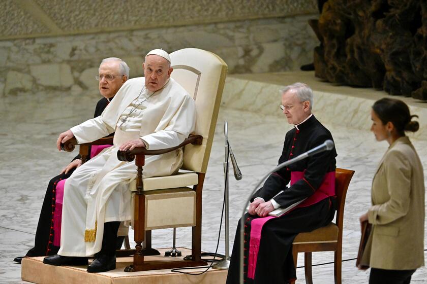 Pope Francis General Audience - RIPRODUZIONE RISERVATA