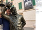Il post di Matteo Salvini con la statua di Peppone © Ansa