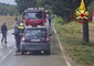 Maltempo: auto impantanata a Mogliano