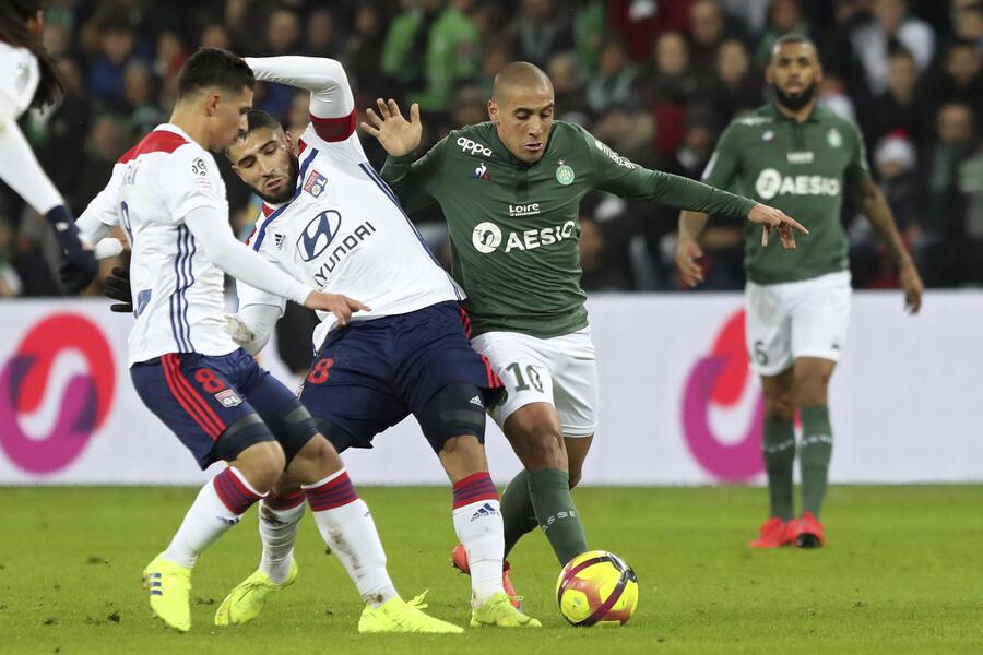 Ligue1: St.Etienne-Lione 1-2 © 