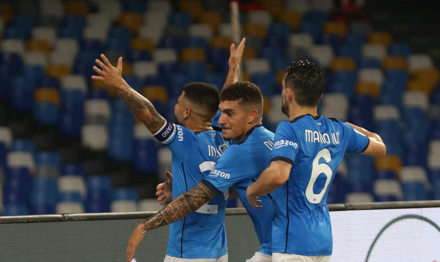 Soccer : Serie A ; SSC Napoli - Cagliari FC © 