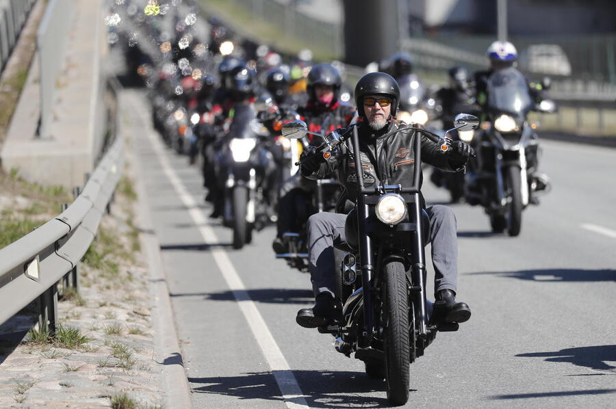 Motorcycling season opening in Riga © 