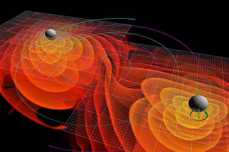 La relatività generale ha previsto buchi neri e onde gravitazionali (fonte: NASA/Ames Research Center/C. Henze) - RIPRODUZIONE RISERVATA
