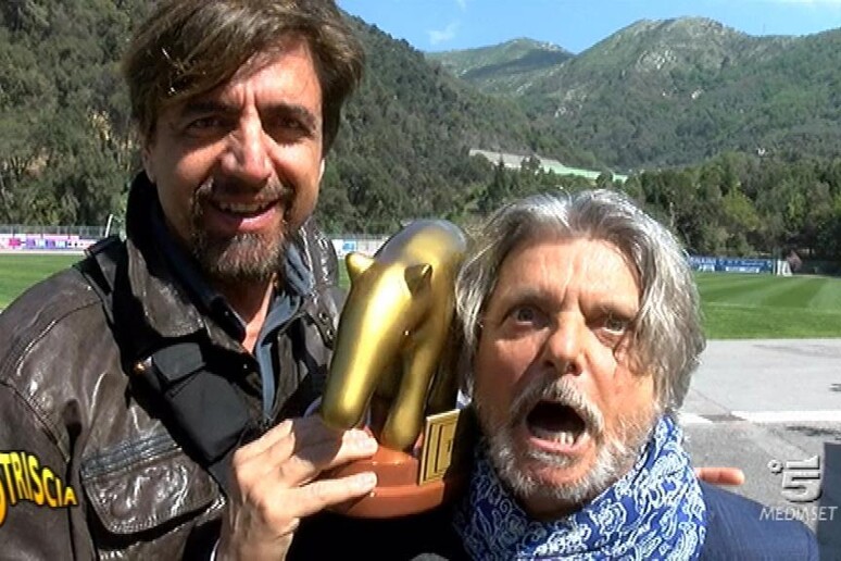 Tapiro d 'oro a Massimo Ferrero - RIPRODUZIONE RISERVATA