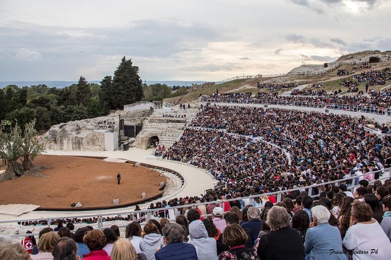 Teatro greco di Siracusa - RIPRODUZIONE RISERVATA