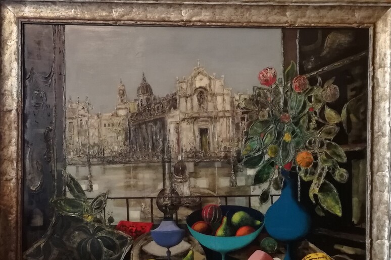 Arte: quadro di Jean Calogero donato al Comune di Catania - RIPRODUZIONE RISERVATA