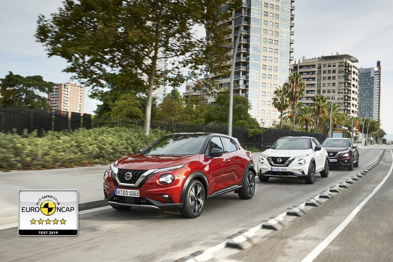 Sicurezza, Nissan Juke ottiene le 5 stelle Euro NCAP - RIPRODUZIONE RISERVATA