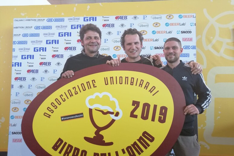 I vincitori dell 'edizione 2019 del concorso  'Bitta dell 'anno ', promosso da Unionbirrai (fonte: Unionbirrai) - RIPRODUZIONE RISERVATA