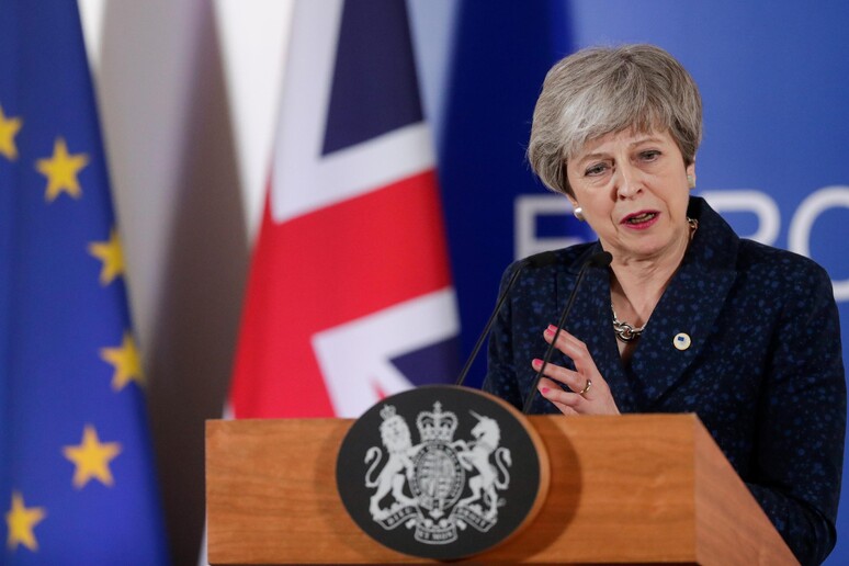 La premier britannica Theresa May © ANSA/EPA