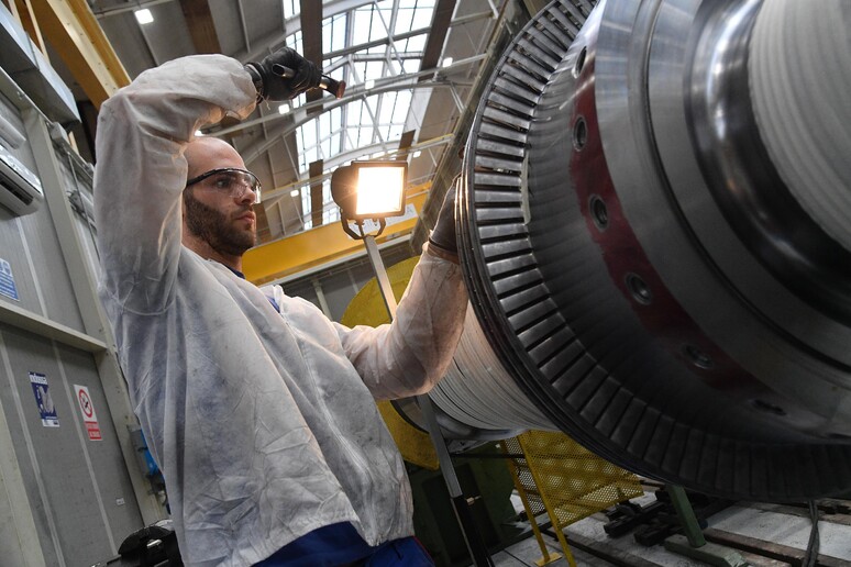 Industria: fabbrica turbine Ansaldo Energia - RIPRODUZIONE RISERVATA