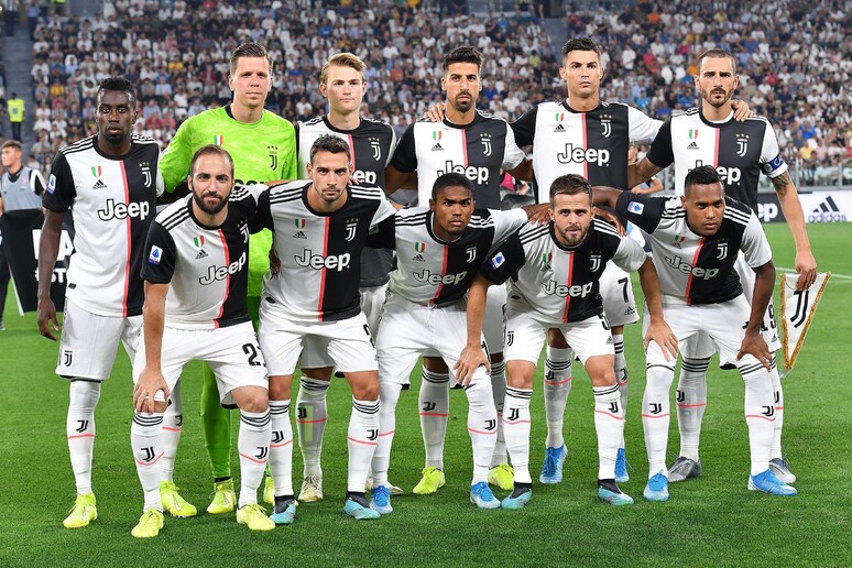 La Juventus a Brescia - RIPRODUZIONE RISERVATA