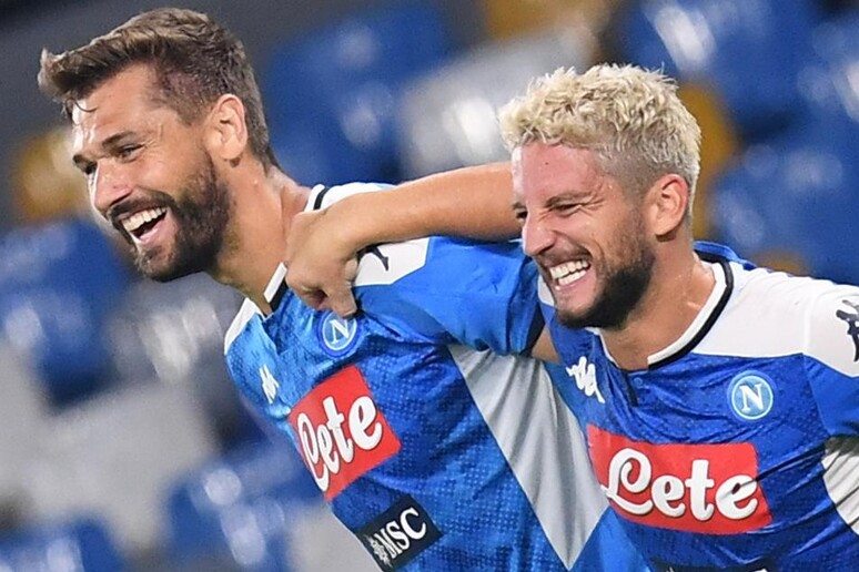 Soccer: Serie A; Napoli - Sampdoria - RIPRODUZIONE RISERVATA