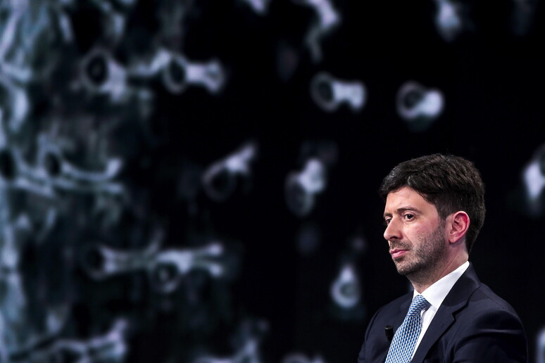 Italian Health Minister Roberto Speranza speaks about coronavirus © ANSA/EPA