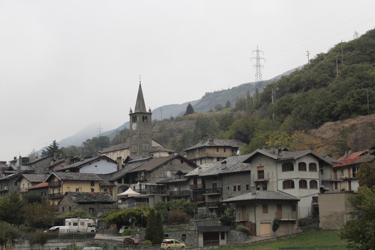 Il borgo di Chambave, in Valle d 'Aosta - RIPRODUZIONE RISERVATA