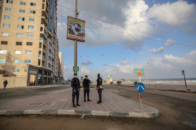 Coronavirus in Gaza © ANSA/EPA