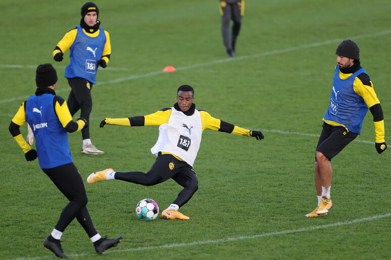 Borussia Dortmund training session © ANSA/EPA