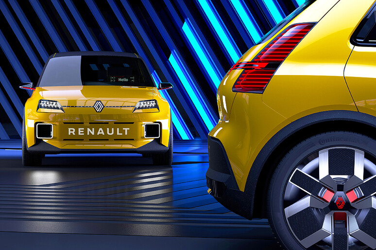 Renault svela 5 Prototype, city car elettrica Nouvelle Vague © ANSA/Renault Press