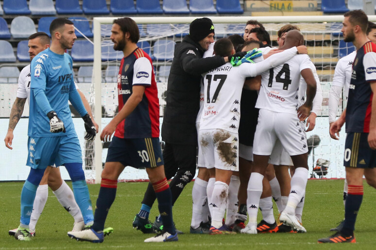 Soccer: Serie A, Cagliari-Benevento - RIPRODUZIONE RISERVATA