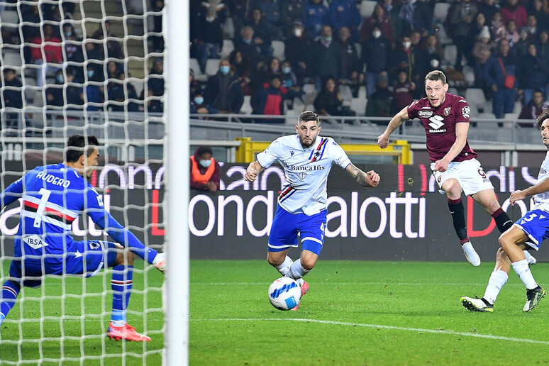 Soccer: Serie A Torino-Sampdoria - RIPRODUZIONE RISERVATA