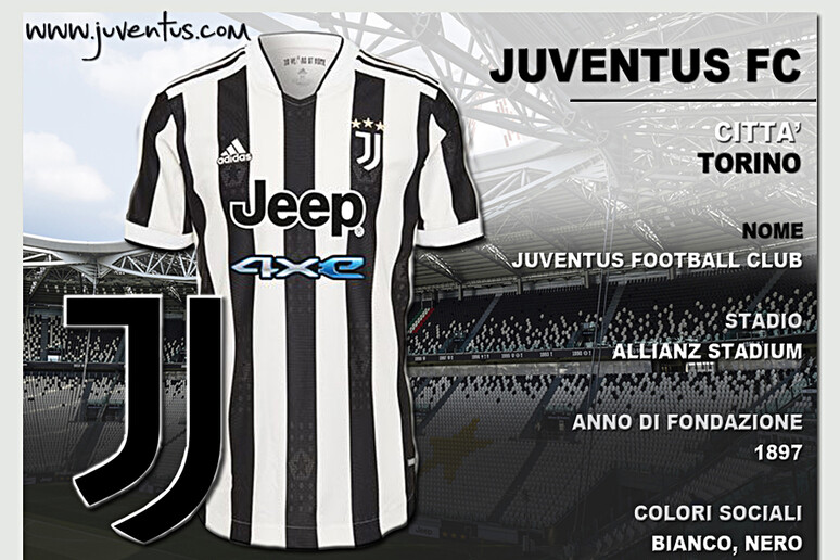 Juventus Logo squadre - RIPRODUZIONE RISERVATA