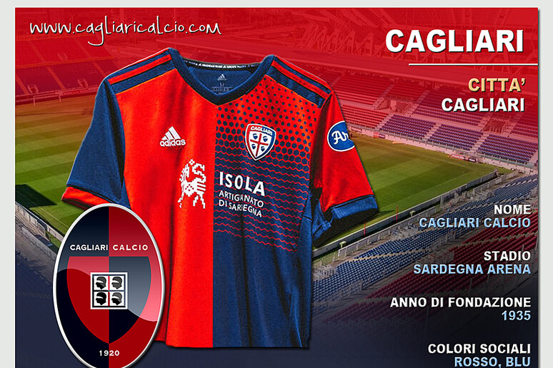 Cagliari Logo squadre - RIPRODUZIONE RISERVATA