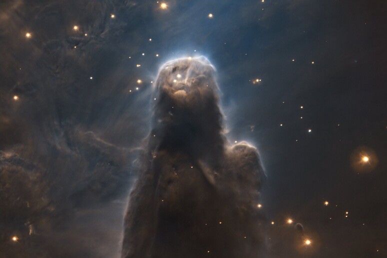 La Nebulosa Cono è un pilastro lungo sette anni luce formato da scure e impenetrabili polveri e gas (Fonte: ESO) - RIPRODUZIONE RISERVATA