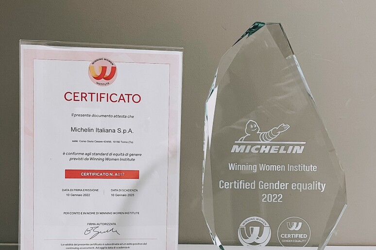 Michelin Italia ottiene la certificazione Gender Equality - RIPRODUZIONE RISERVATA