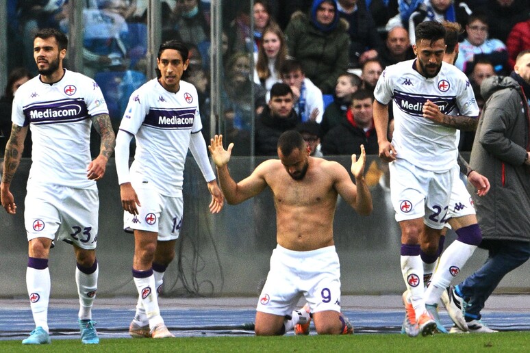 Fiorentina passa Napoli © ANSA/AFP