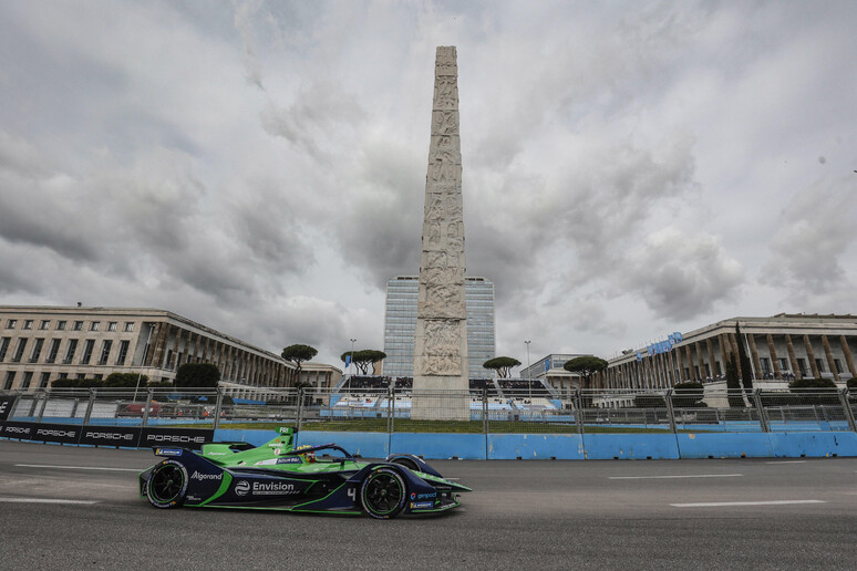 Formula E Rome ePrix auto race in Rome E.U.R. - RIPRODUZIONE RISERVATA