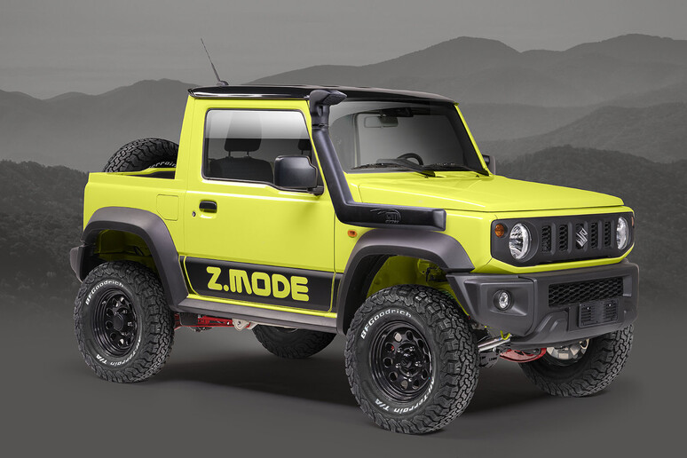 Suzuki Jimny, per Z.Mode è un pick-up  	'inarrestabile 	' - RIPRODUZIONE RISERVATA