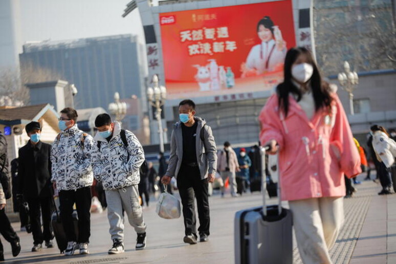 La Cina potrebbe aver già superato il picco dell’epidemia di Covid-19 (Fonte: ANSA/EPA) - RIPRODUZIONE RISERVATA