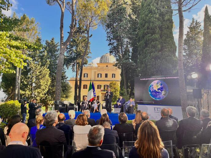 Presentazione candidatura Italia-Sardegna sede di Einstein telescope - RIPRODUZIONE RISERVATA