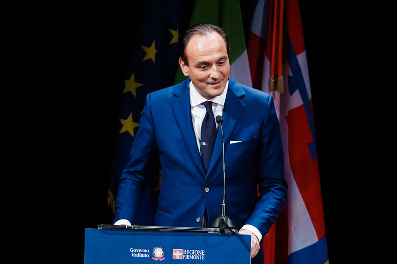 Il presidente della Regione Piemonte, Alberto Cirio -     RIPRODUZIONE RISERVATA