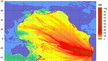 Rappresentazione grafica di un'onda di tsunami (ANSA)