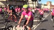BicinRosa, una pedalata a Roma contro il tumore al seno (ANSA)