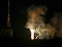 la partenza della Soyuz che porta in orbita 36 nuovi satelliti di OneWeb (fonte: OneWeb) (ANSA)