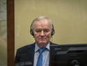 Ratko Mladic, ex leader militare dei serbo-bosniaci condannato all'ergastolo per crimini di guerra e contro l'umanità (ANSA)