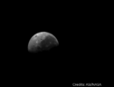 La Luna fotografata dal satellite ArgoMoon della missione Artemis 1 (fonte: ASI/NASA) (ANSA)