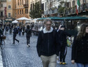 Gente a piazza Navona, Roma (ANSA)