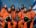 L'equipaggio dello shuttle Columbia. Da sinistra: David M. Brown, Rick D. Husband, Laurel B. Clark, Kalpana Chawla, Michael P. Anderson, William C. “Willie” McCool, Ilan Ramon (fonte: NASA) (ANSA)