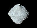 L'asteroide Ryugu (fonte: ISAS/JAXA) (ANSA)