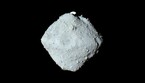 L'asteroide Ryugu (fonte: ISAS/JAXA) (ANSA)