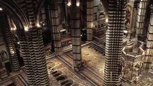 Duomo di Siena, pavimento (ANSA)