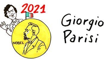 La teoria da Nobel del fisico Giorgio Parisi in un fumetto (fonte: Giorgio Sestili e Giulio Pompei) (ANSA)