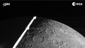 Secondo flyby di Mercurio per la sonda BepiColombo (fonte: ESA/BepiColombo/MTM, CC BY-SA 3.0 IGO) (ANSA)