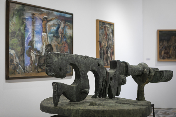 Pittore e poi grande scultore, Pietro Cascella inedito © ANSA