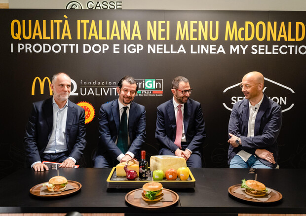 McDonald's, 78 milioni di panini con Dop italiane,+20% investimenti (ANSA)