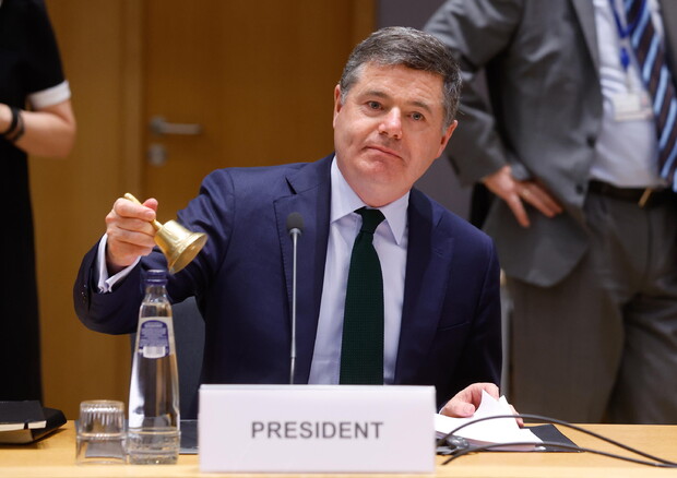 il presidente dell'Eurogruppo, Paschal Donohe © EPA